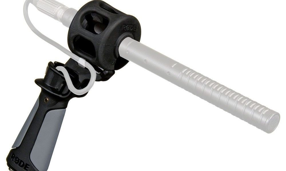 2 Handy Pistol Grip Mounts for Shotgun Microphones