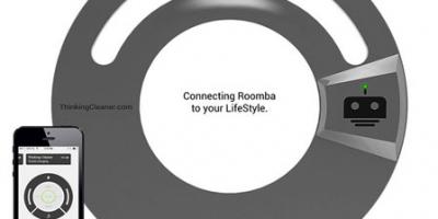 Thinking Cleaner: WiFi for Roomba Robots