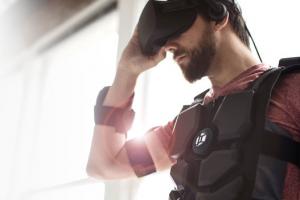 Hardlight VR Suit with Haptic Feedback
