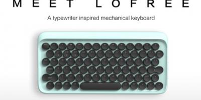 lofree: Typewriter Mechanical Keyboard with Bluetooth