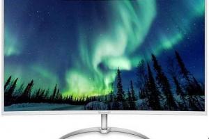 Philips 40-Inch Curved 4K LED Monitor