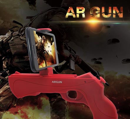 FourPlusOne AR Game Gun for iOS & Android
