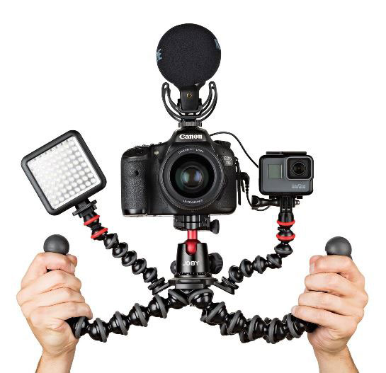 GorillaPod Rig: Flexible Tripod Rig for DSLR Cameras