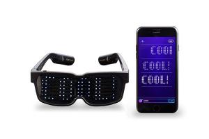 CHEMION Bluetooth LED Glasses Can Display Animation, Messages