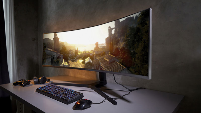 Samsung CRG9 49” Gaming Monitor with 5120×1440 Resolution