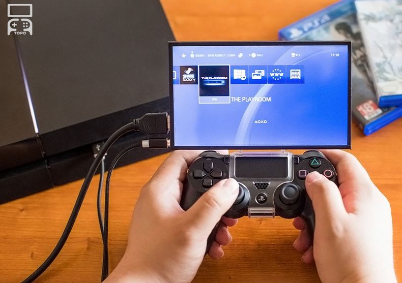 TOPO Gamepad Mountable Monitor Lets You Play Anywhere