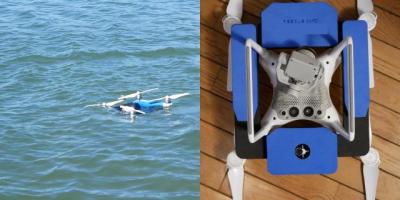 DJI Phantom 4 Rescue Jacket Floats / Saves Your Drone