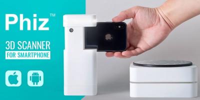 Phiz Turns Your Smartphone Into a 3D Scanner