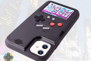 iPhone 11 Game Case with 36 Retro Games