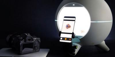 Foldio360 Smart Dome with Product Photography with 360 Turntable